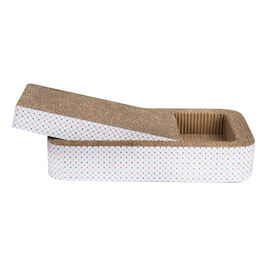 Indipets Open Bed Cardboard Cat Scratcher
