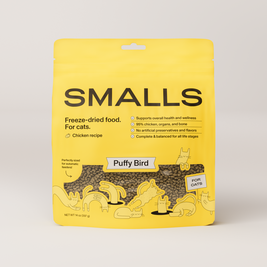 Smalls Freeze Dried Cat Food, Chicken Recipe, 14-oz