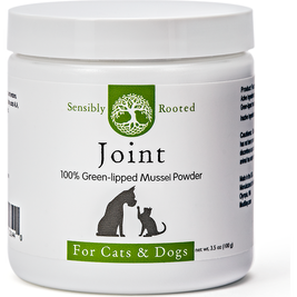 Mud Bay Sensibly Rooted Pet Supplement, Joints, Green Lipped Mussel, Powder, 100-g