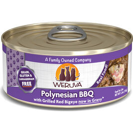Weruva Classic Canned Cat Food, Polynesian BBQ, Grilled Red Bigeye