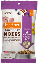 Instinct Raw Boost Mixers Freeze-Dried Cat Food Topper, Rabbit
