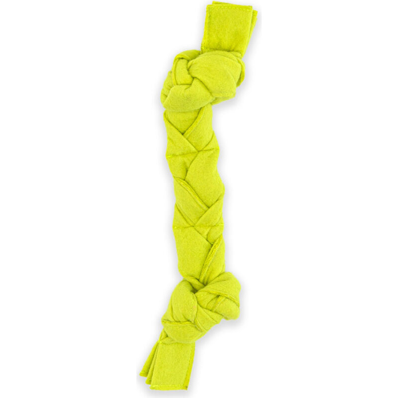 Guru Pet Company Dog Toy, Squeaking Tennis Snuffle Rope, 12-inch image number null