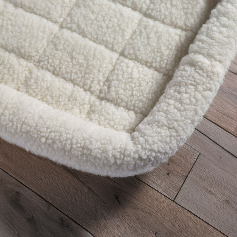 MidWest Quiet Time Fleece Bolster Pet Bed image number null