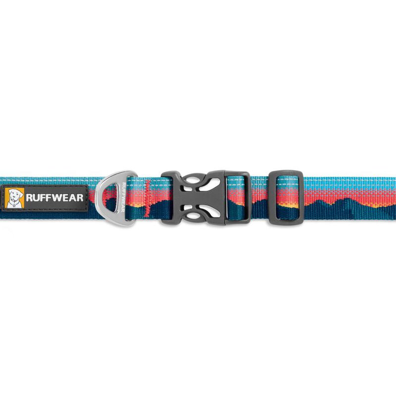 Ruffwear Crag Reflective Dog Collar, Sunset, 11-14-in image number null