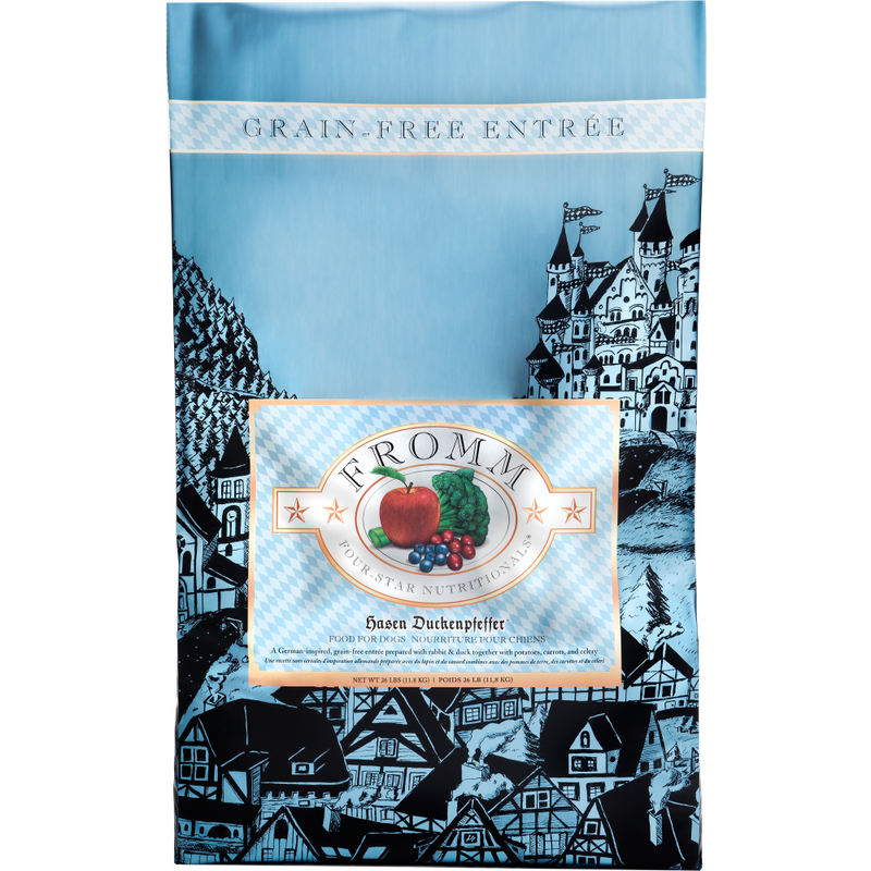 Fromm Four-Star Dry Dog Food, Hasen Duckenpfeffer image number null