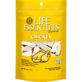 Life Essentials Chicken Freeze-Dried Cat & Dog Treats, 2-oz