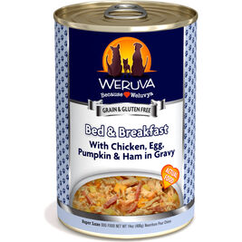 Weruva Classic Canned Dog Food, Bed & Breakfast, Chicken Egg & Pumpkin