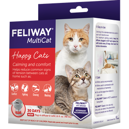 Feliway MultiCat Calming Cat Pheromones, Diffuser Kit