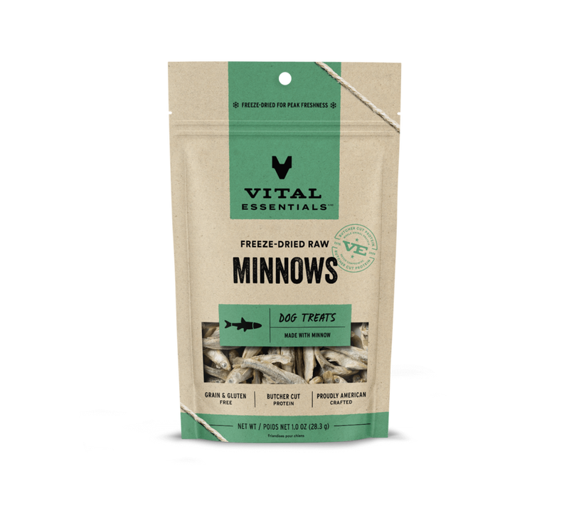 Mud Bay, Buy Vital Essentials Raw Freeze-Dried Dog Treats, Minnows, 1-oz  for USD 10.49