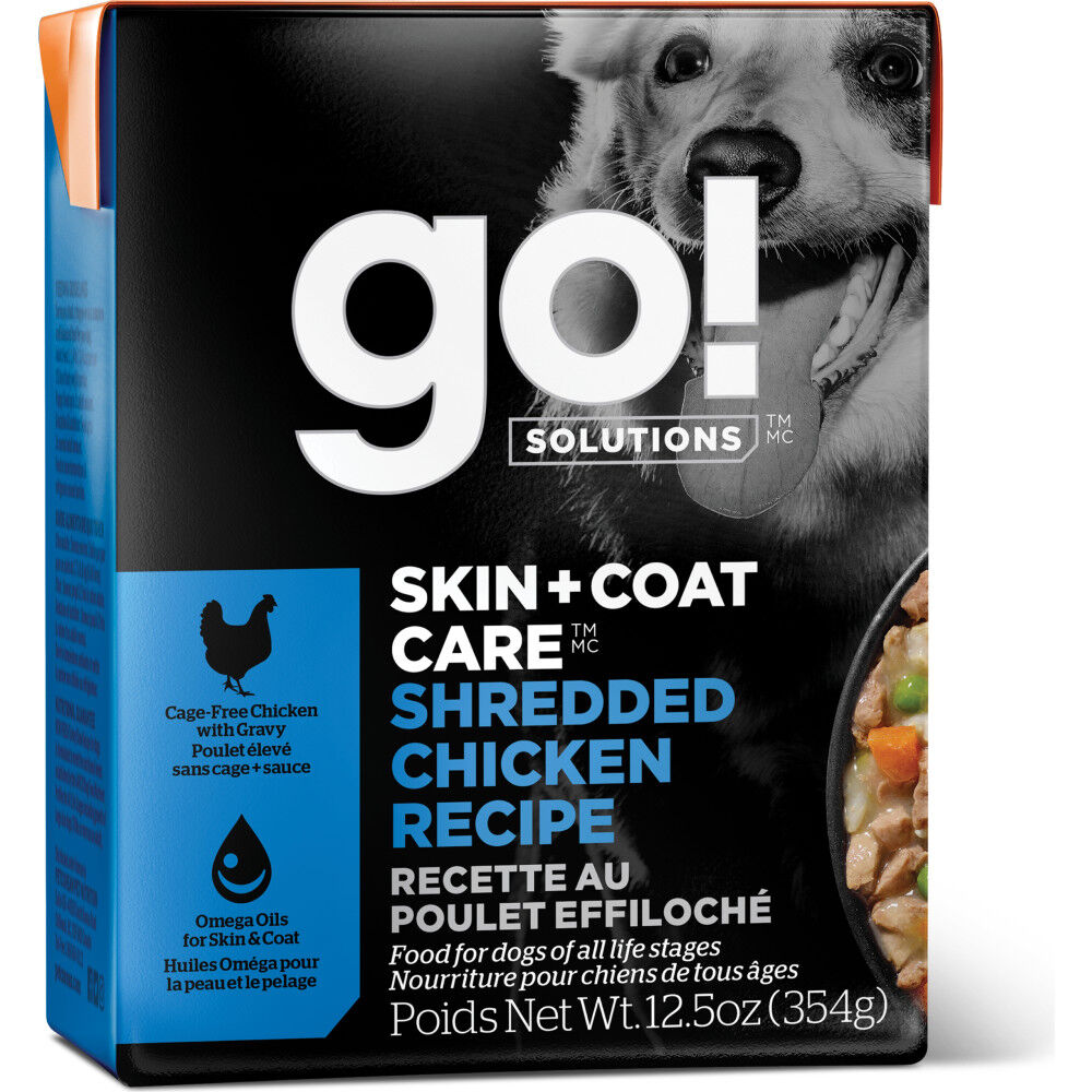 Go wet hot sale dog food
