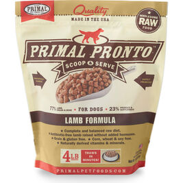 Primal Pronto Raw Frozen Dog Food, Lamb