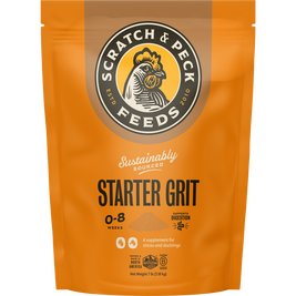 Scratch and Peck Feeds Poultry Supplement, Starter Grit, 7-lb