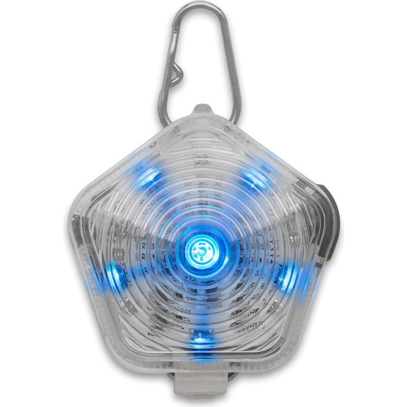 Ruffwear The Beacon Safety Light for Dogs, Clear Lake image number null