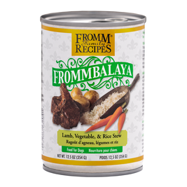 Fromm Frommbalaya Canned Dog Food, Lamb, Vegetable, & Rice Stew