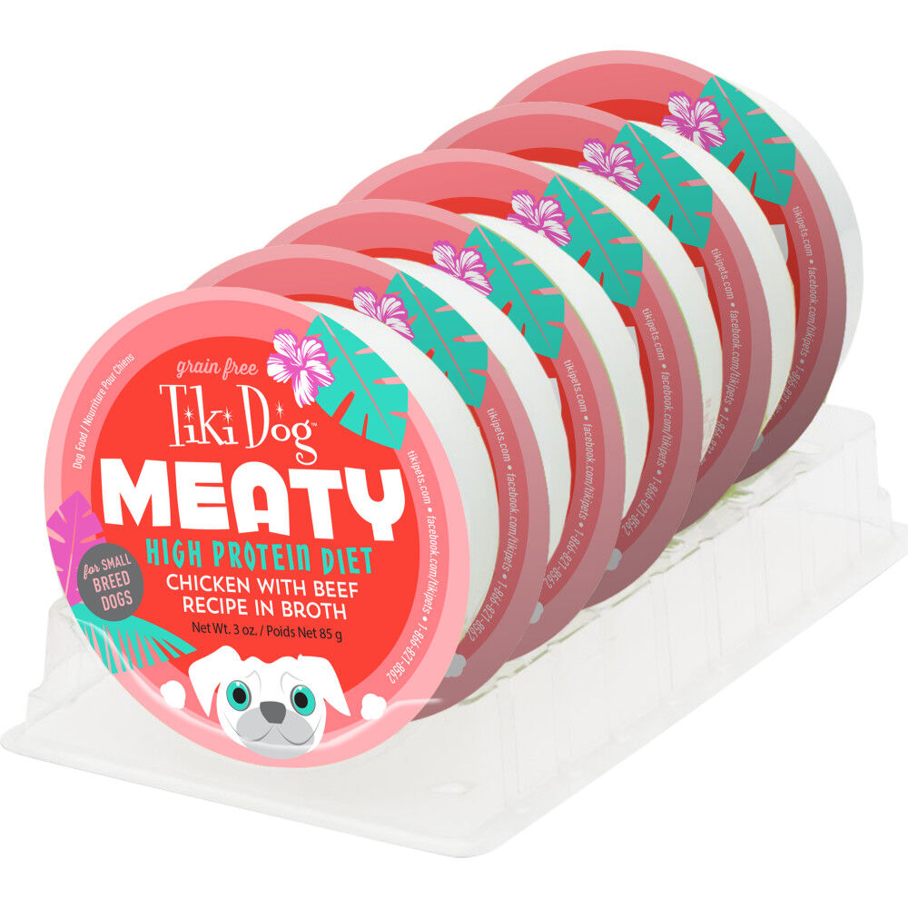 Tiki deals dog meaty