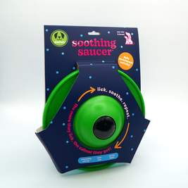 Stashios Soothing Saucer Calming Dog Toy