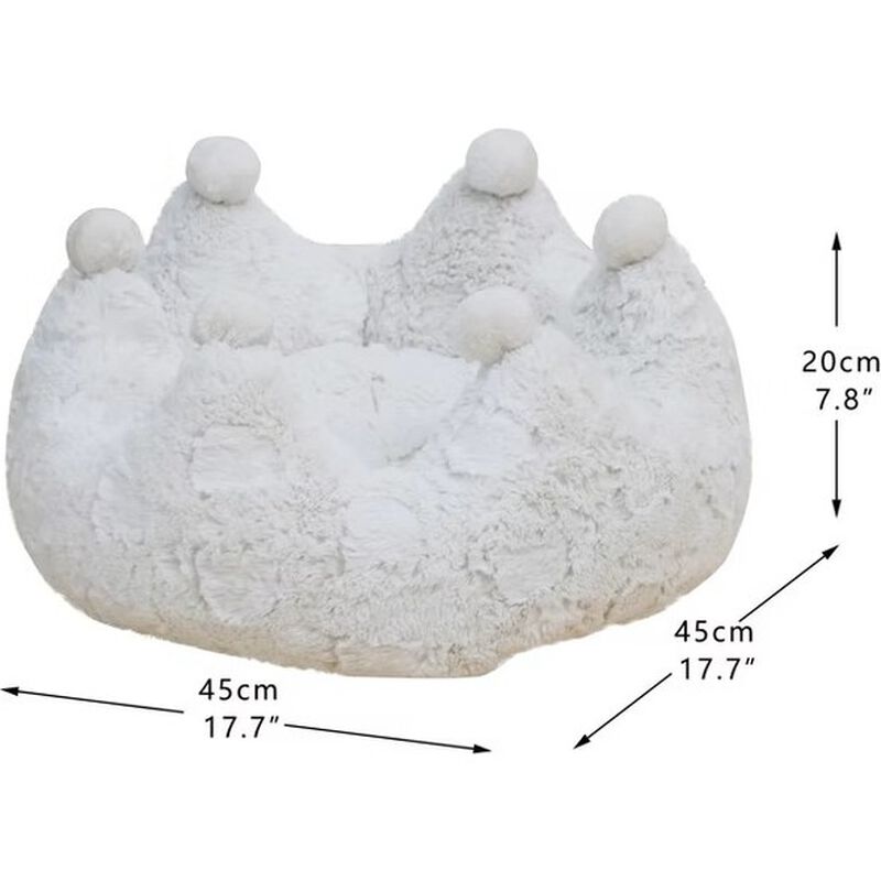 PetPals Cat Bed, "Rose Crown" image number null