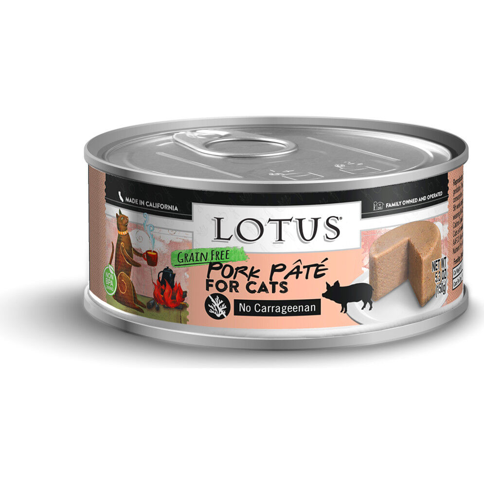 Lotus wet hot sale cat food