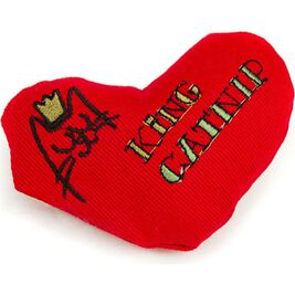 King Catnip Cat Toy, Heart