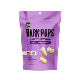 Bixbi Bark Pops Dog Treats, White Cheddar, 4-oz
