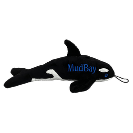 Mud Bay Baby Orca Dog Toy, Small