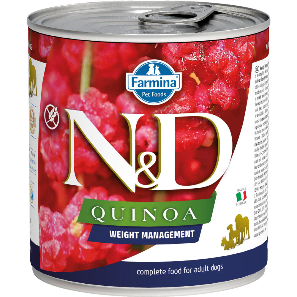 Mud Bay Buy Farmina N D Quinoa Canned Dog Food Weight Management Lamb 10 oz for USD 5.99 MudBay