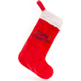 Great & Small Holiday Dog Toy, Stocking, 30-cm