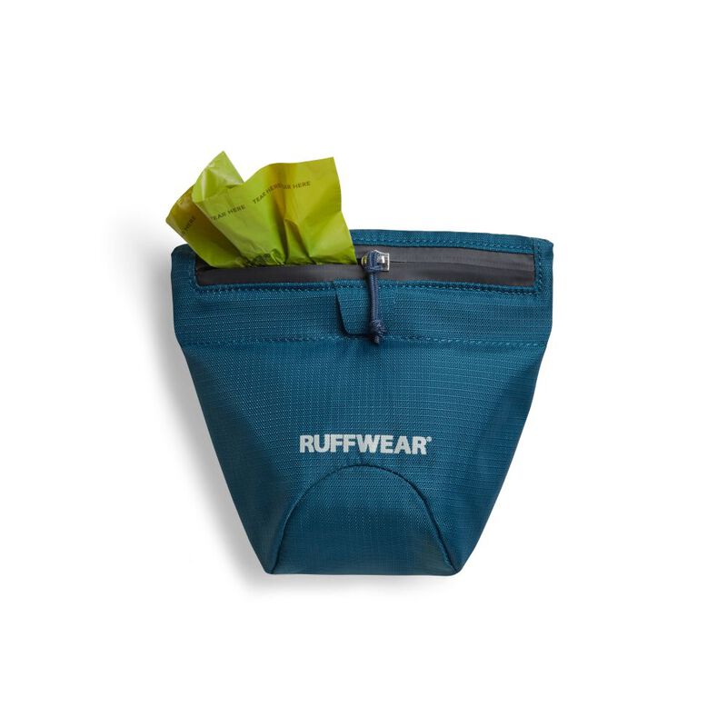 Ruffwear Pack Out Bag Poop Bag Holder & Dispenser, Blue Moon image number null