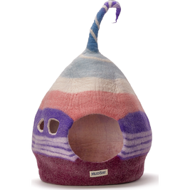 Mud Bay Felt Cat Cave, Sunrise Teardrop
