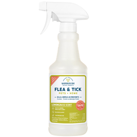 Wondercide Flea & Tick Spray for Pets & Home, Lemongrass