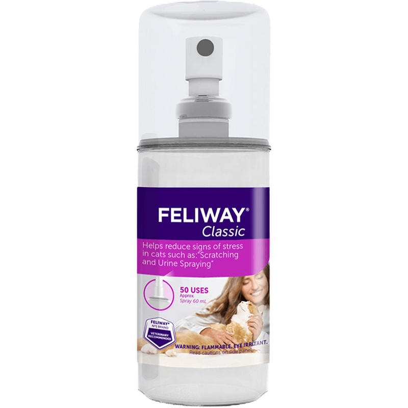 Mud Bay, Buy Feliway Classic Calming Cat Pheromones, Spray, 60-ml for USD  24.99