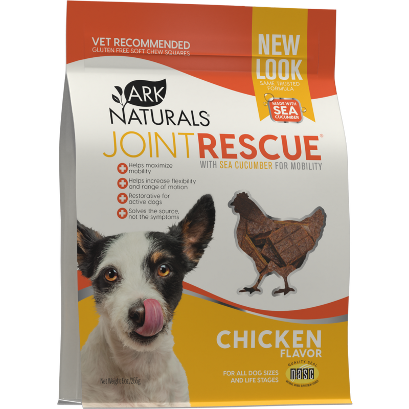 Ark Naturals Joint Rescue Jerky Dog Treats, Chicken, 9-oz image number null