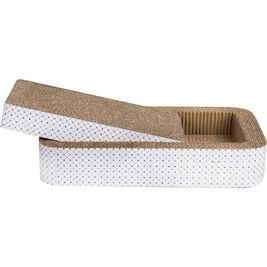 Indipets Open Bed Cardboard Cat Scratcher