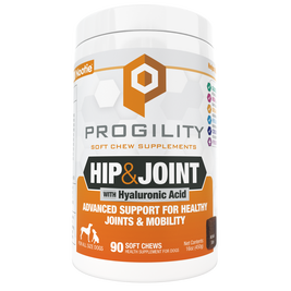 Nootie Progility Hip & Joint with Turmeric Supplemental Dog Chews, Medium & Large Dogs, 90-ct