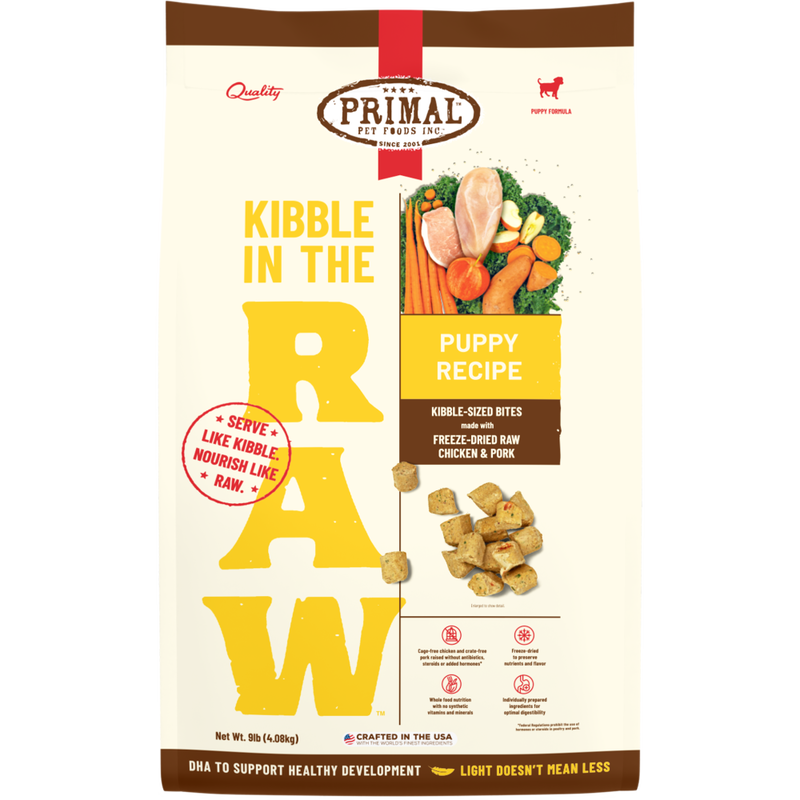 Mud Bay Buy Primal Kibble in the Raw Freeze Dried Dog Food Puppy Chicken for USD 29.99 134.99 MudBay