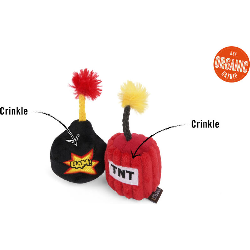P.L.A.Y. Halloween Feline Frenzy Cat Toys, Kitty-Boom, 2-pack image number null