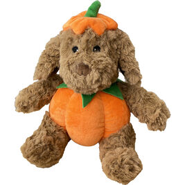 Petlou Halloween Dog Toy, Pumpkin Dog, 8-in