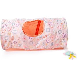 Great & Small Little&Lively Cat Toy, Easy Explore Crinkle Tunnel, 50-cm