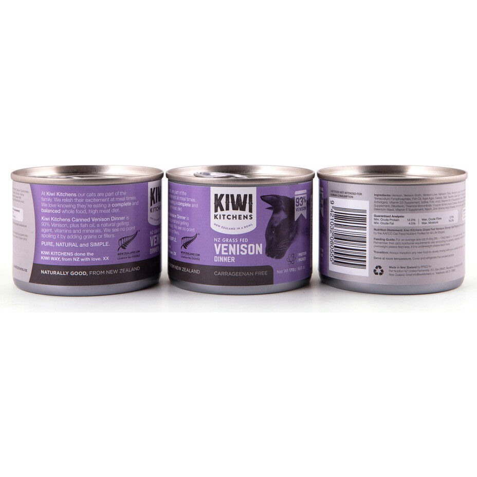 Venison canned outlet cat food