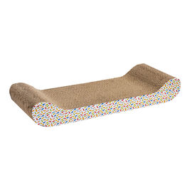 Indipets Paw Lounger Cardboard Cat Scratcher