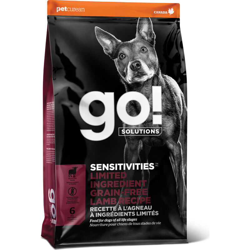 Go! Solutions Sensitivities Limited Ingredient Dry Dog Food, Lamb image number null