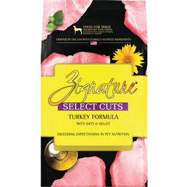 Zignature Select Cuts Dry Dog Food, Turkey
