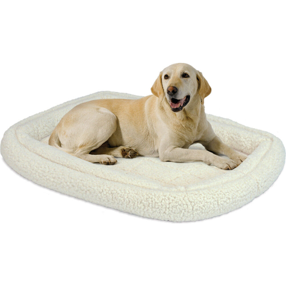 Mud Bay Buy Midwest Quiet Time Deluxe Double Bolster Pet Bed