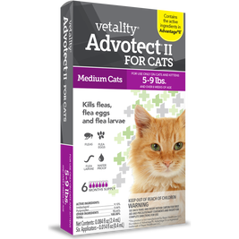 Vetality Advotect II Topical Flea Treatment for Cats