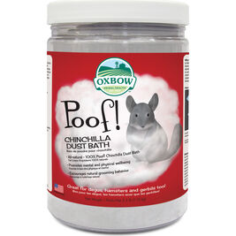 Oxbow Poof! Chinchilla Dust Bath, 2.5-lb