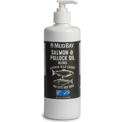 Mud Bay Salmon & Pollock Oil Dog & Cat Supplement