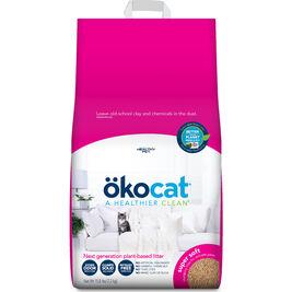 Healthy Pet Okocat Clumping Wood Cat Litter, Super Soft