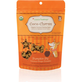 Coco Therapy Coco-Charms Training Treats Pumpkin Pie, 5oz bag