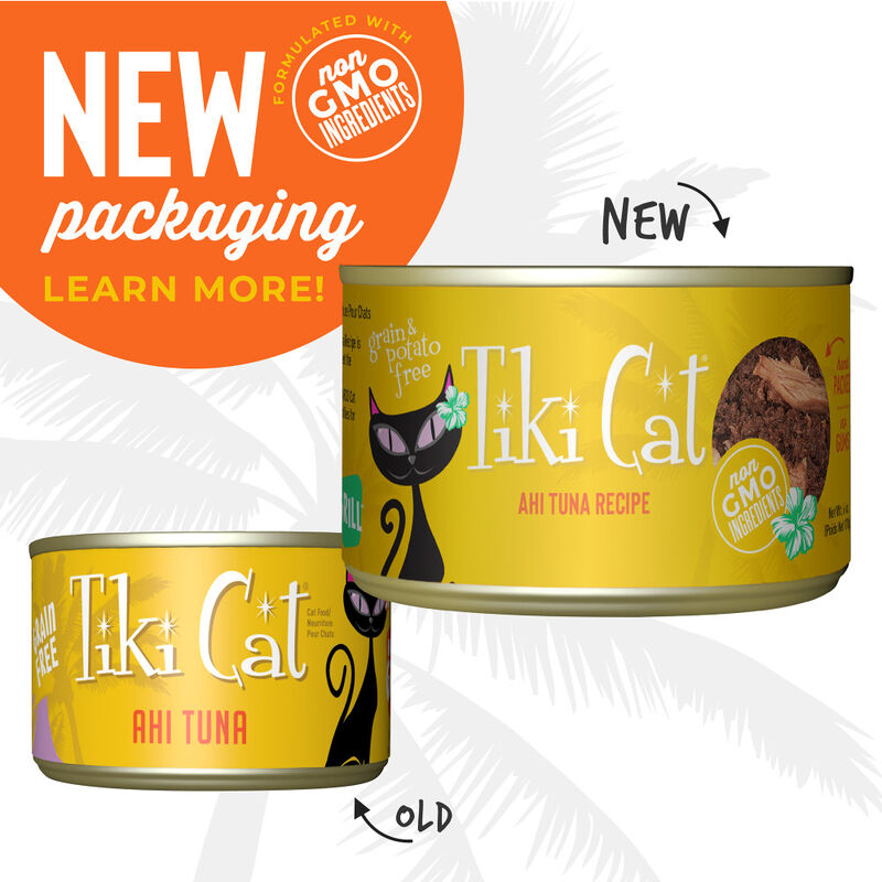 Tiki Cat Grill Canned Cat Food, Ahi Tuna, 6-oz image number null