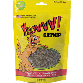 Ducky World Yeowww! Organic Loose Catnip, Bag, 2-oz
